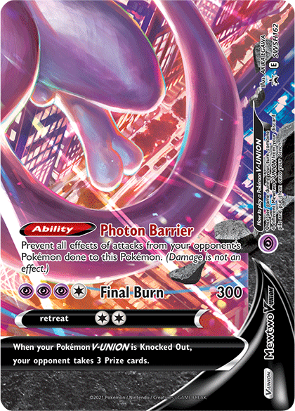 Mewtwo V-Union (SWSH162) [Sword & Shield: Black Star Promos] | Good Games North