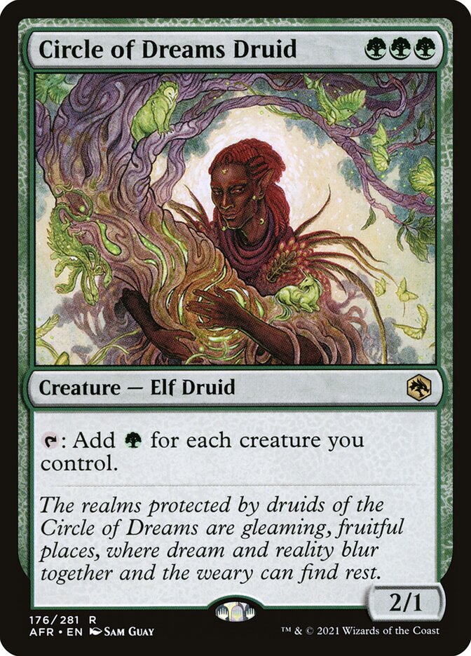 Circle of Dreams Druid (Adventures in the Forgotten Realms)  - Foil | Good Games North