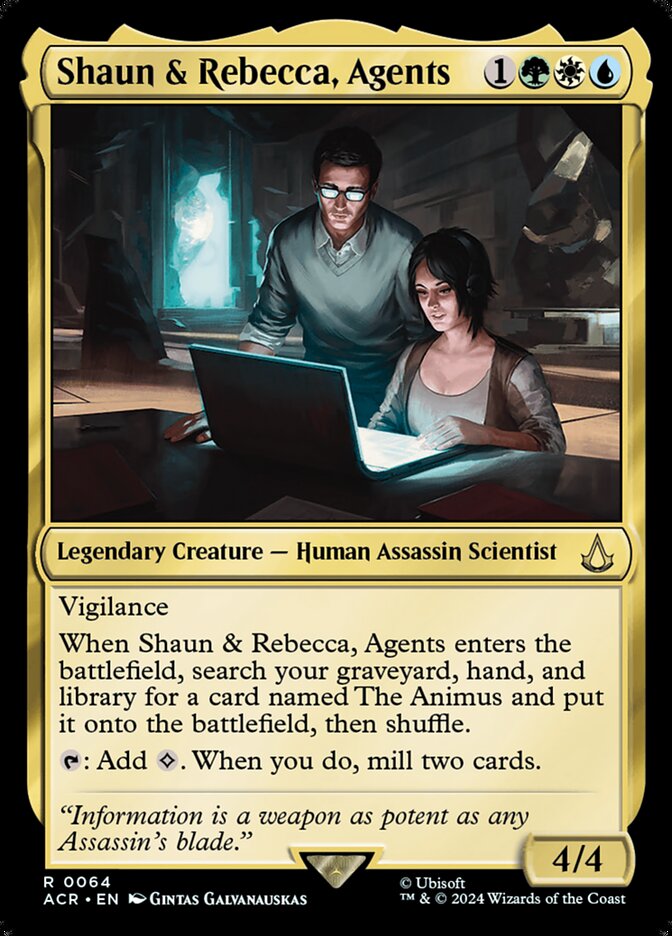 Shaun & Rebecca, Agents (Universes Beyond: Assassin's Creed)  | Good Games North