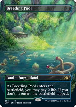 Breeding Pool Borderless 286 (Unfinity)  | Good Games North