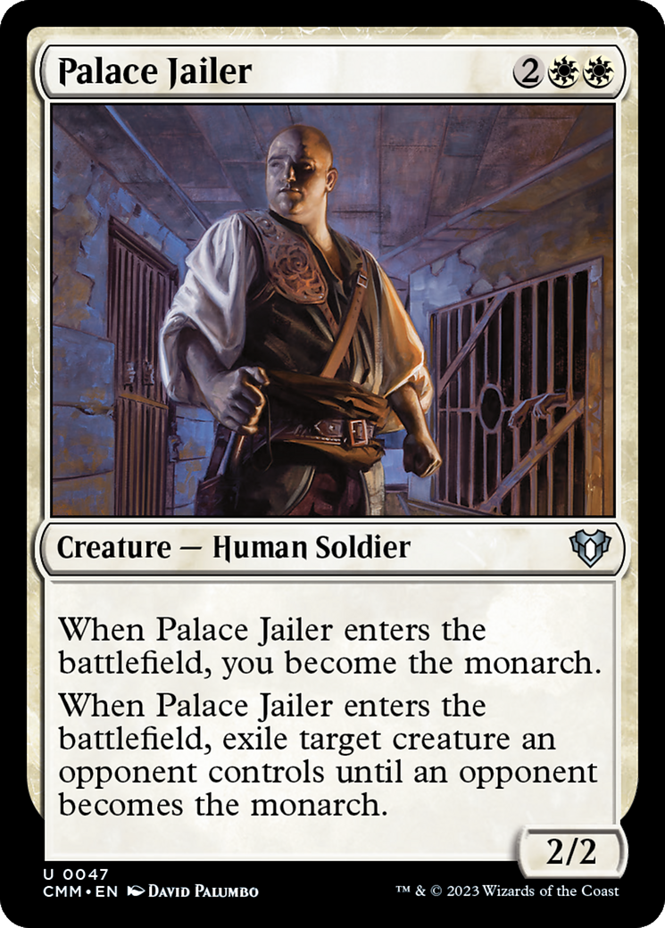 Palace Jailer [Commander Masters] | Good Games North