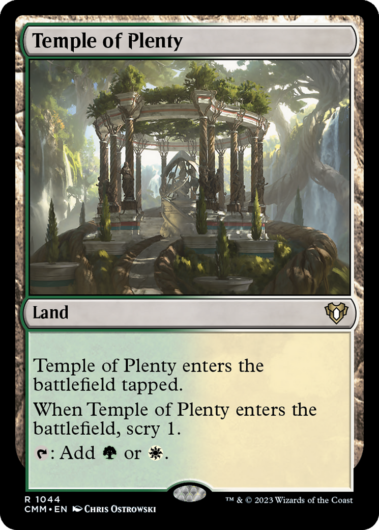 Temple of Plenty [Commander Masters] | Good Games North