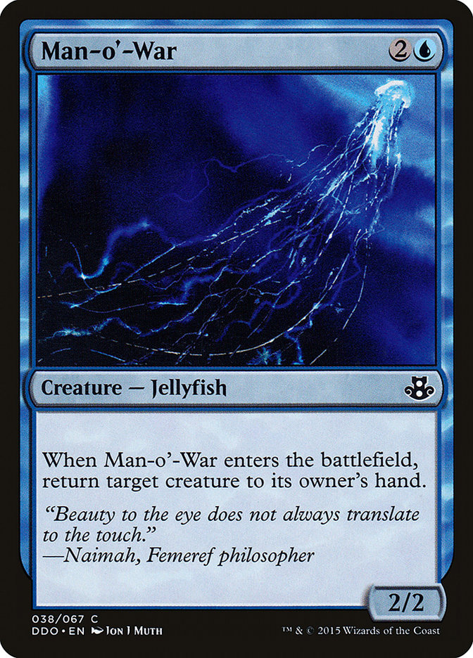 Man-o'-War [Duel Decks: Elspeth vs. Kiora] | Good Games North
