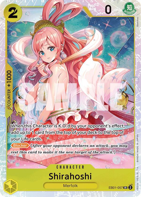 Shirahoshi EB01-057 (Extra Booster: Memorial Collection)  - Foil | Good Games North
