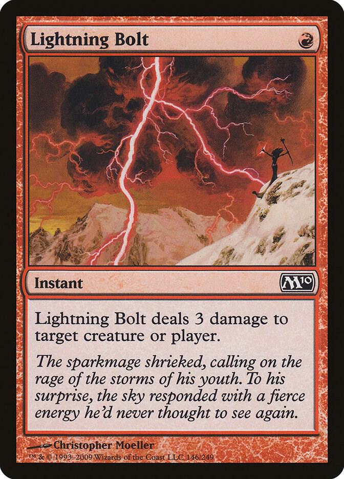 Lightning Bolt 146/249 (Magic 2010 (M10))  | Good Games North