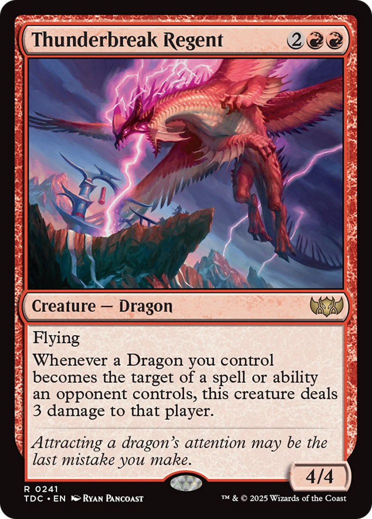 Thunderbreak Regent [Tarkir: Dragonstorm Commander] | Good Games North