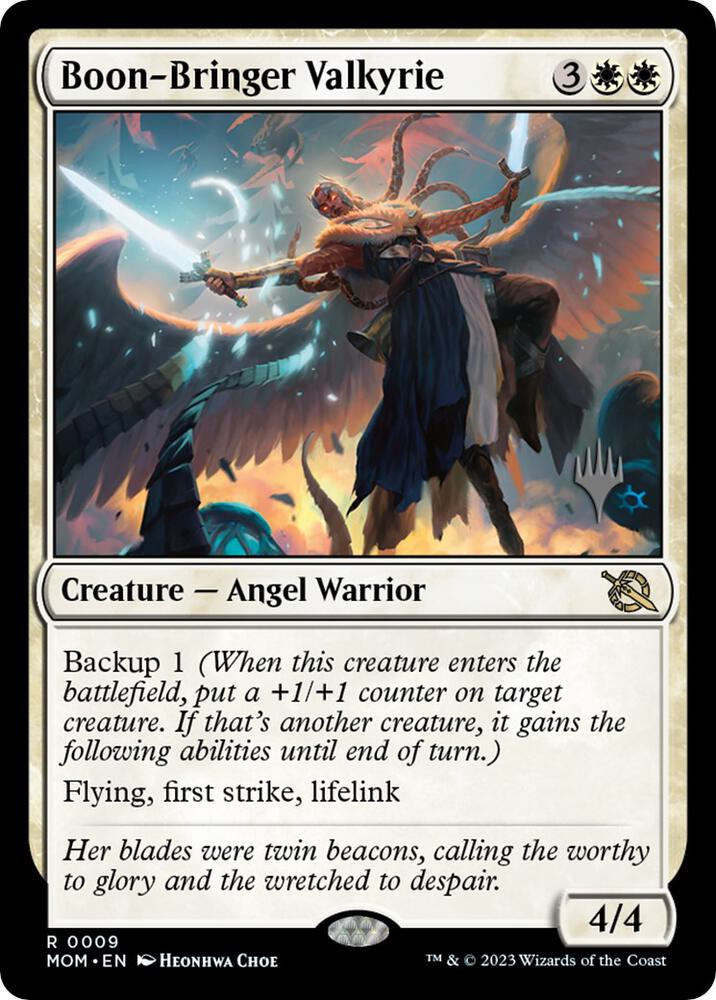 Boon Bringer Valkyrie 9p/162 (Promo Pack: March of the Machine)  | Good Games North