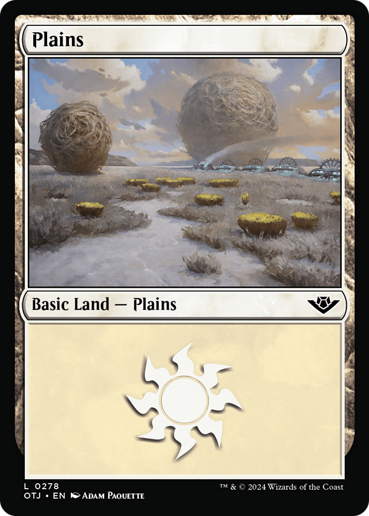 Plains (0278) [Outlaws of Thunder Junction] | Good Games North