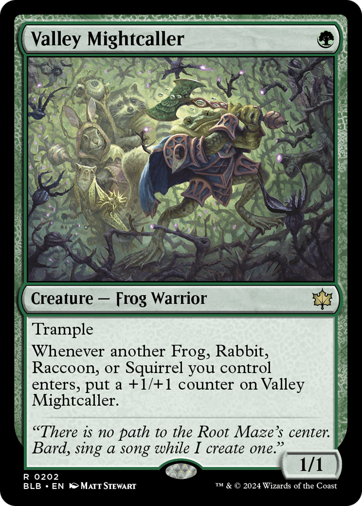 Valley Mightcaller [Bloomburrow] | Good Games North