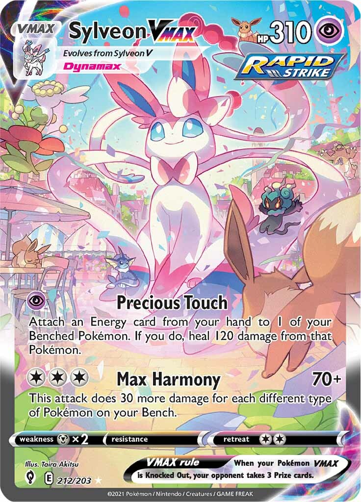 Sylveon VMAX (212/203) [Sword & Shield: Evolving Skies] | Good Games North