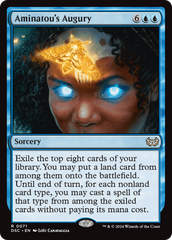 Aminatou's Augury [Duskmourn: House of Horror Commander] | Good Games North