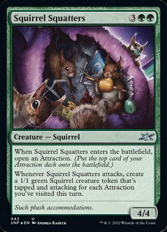 Squirrel Squatters (Galaxy Foil) [Unfinity] | Good Games North