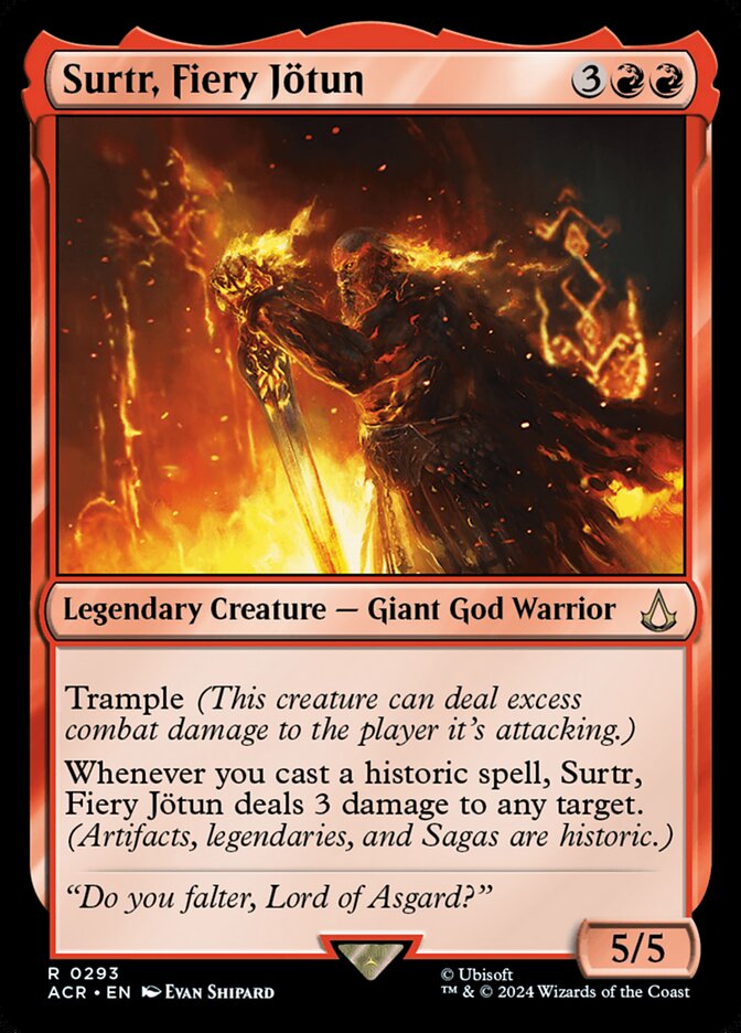 Surtr, Fiery Jötun (Universes Beyond: Assassin's Creed)  | Good Games North