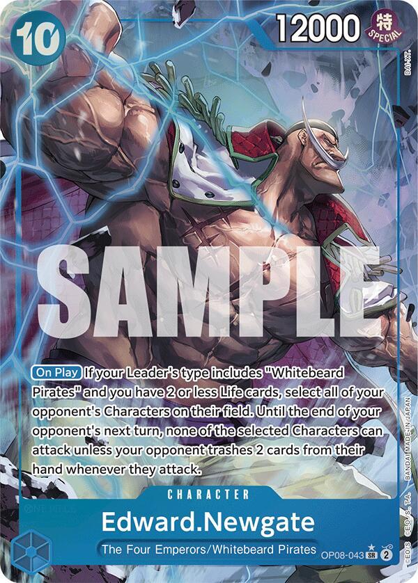 Edward.Newgate OP08-043 (Two Legends)  - Alternate Art Foil | Good Games North