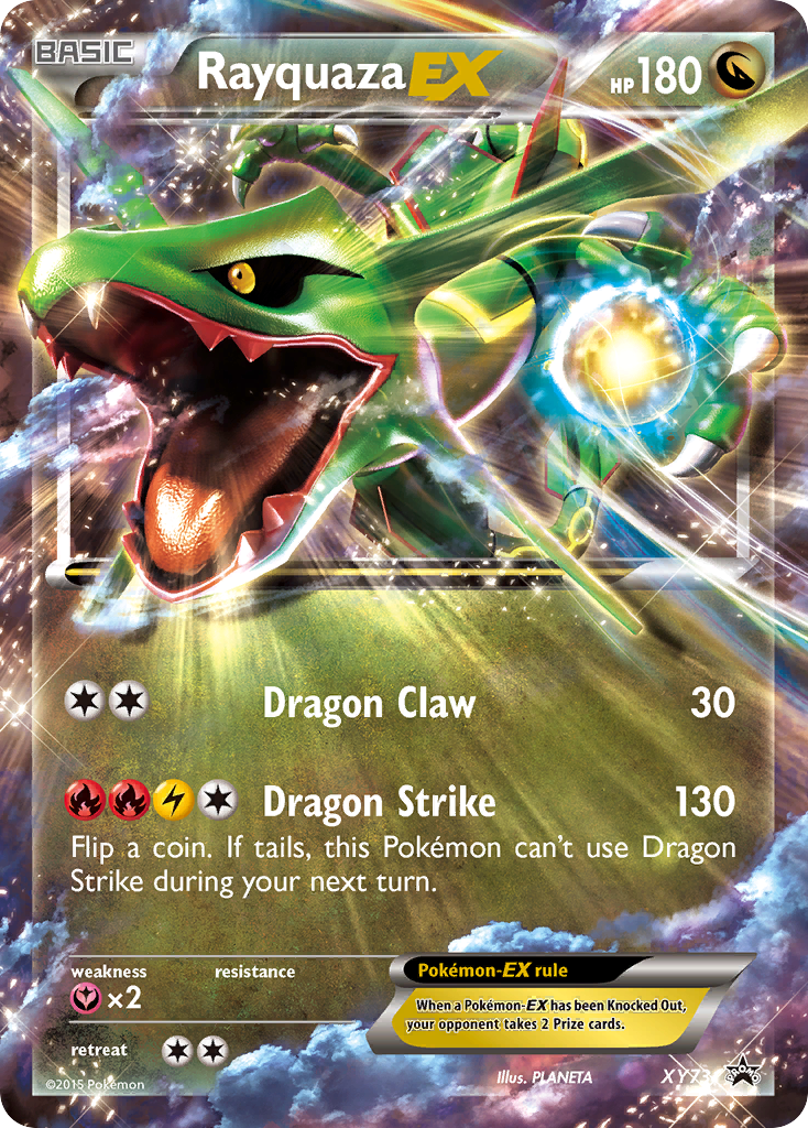 Rayquaza EX (XY73) [XY: Black Star Promos] | Good Games North