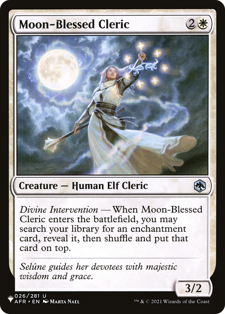 Moon-Blessed Cleric [The List] | Good Games North