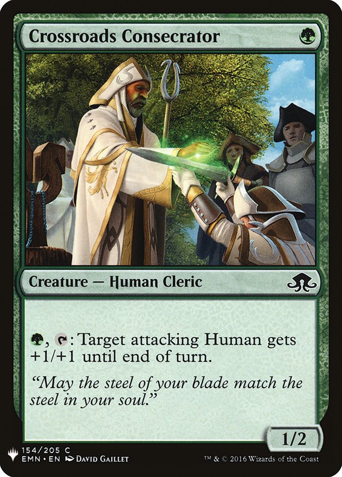 Crossroads Consecrator [Mystery Booster] | Good Games North