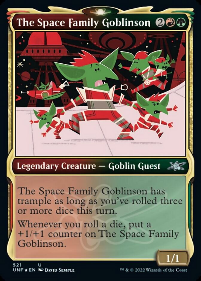 The Space Family Goblinson (Showcase) (Galaxy Foil) [Unfinity] | Good Games North