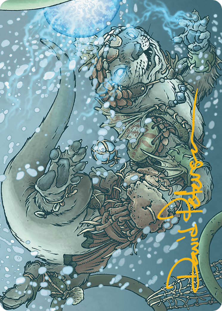 Kitsa, Otterball Elite Art Card (Gold-Stamped Signature) [Bloomburrow Art Series] | Good Games North