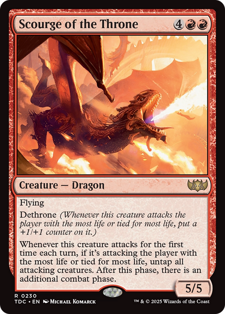 Scourge of the Throne [Tarkir: Dragonstorm Commander] | Good Games North
