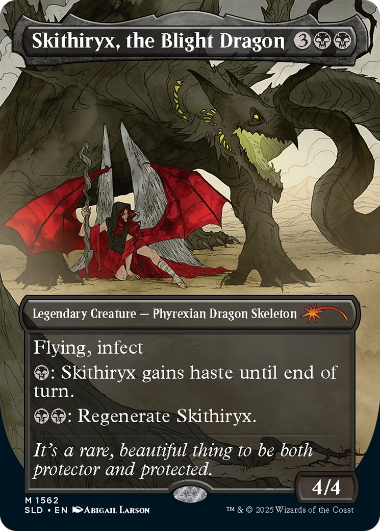Skithiryx, the Blight Dragon (Rainbow Foil) [Secret Lair Drop Series] | Good Games North