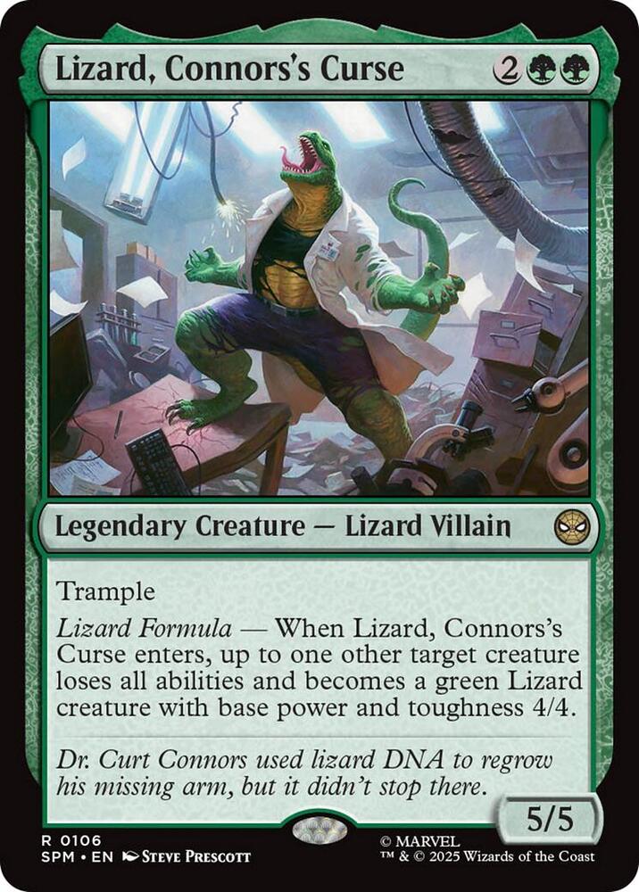 Lizard Connorss Curse (Marvel's Spider-Man)  | Good Games North