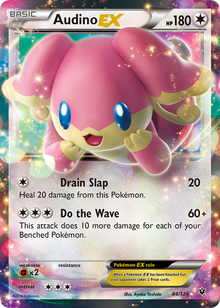 Audino EX (84/124) [XY: Fates Collide] | Good Games North