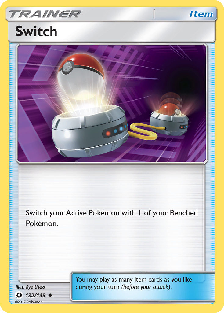 Switch (132/149) [Sun & Moon: Base Set] | Good Games North