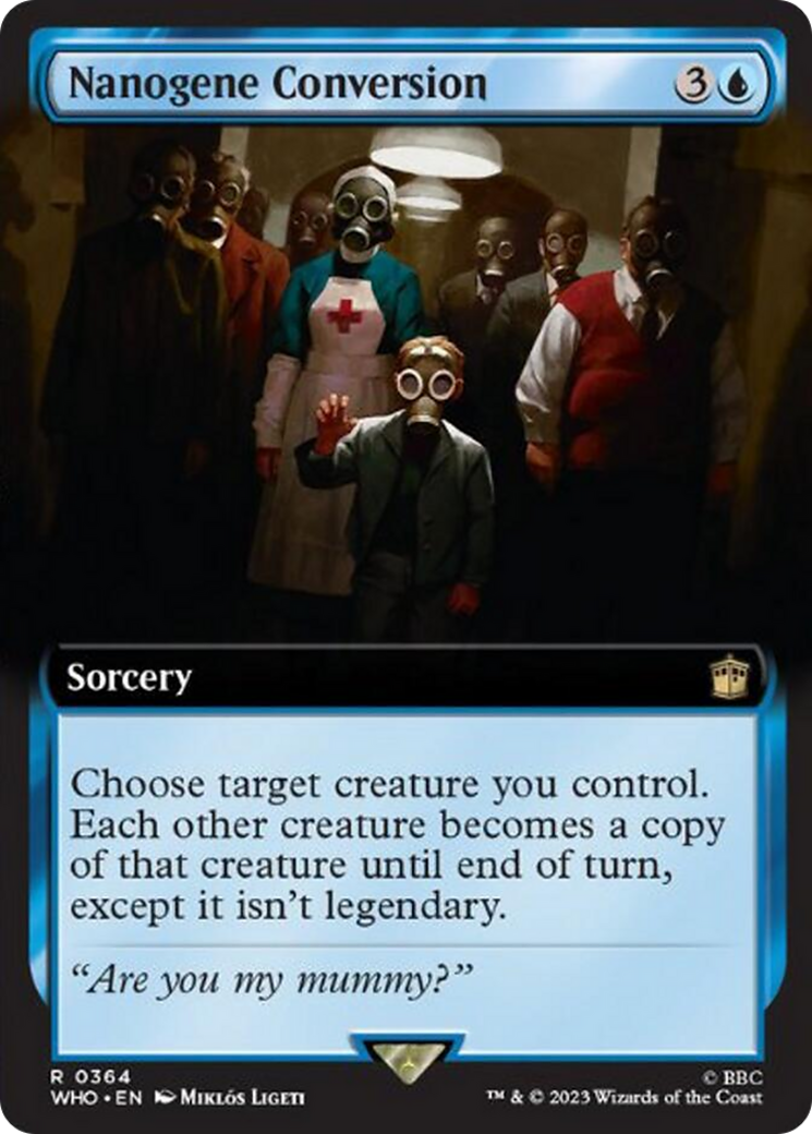 Nanogene Conversion (Extended Art) [Doctor Who] | Good Games North