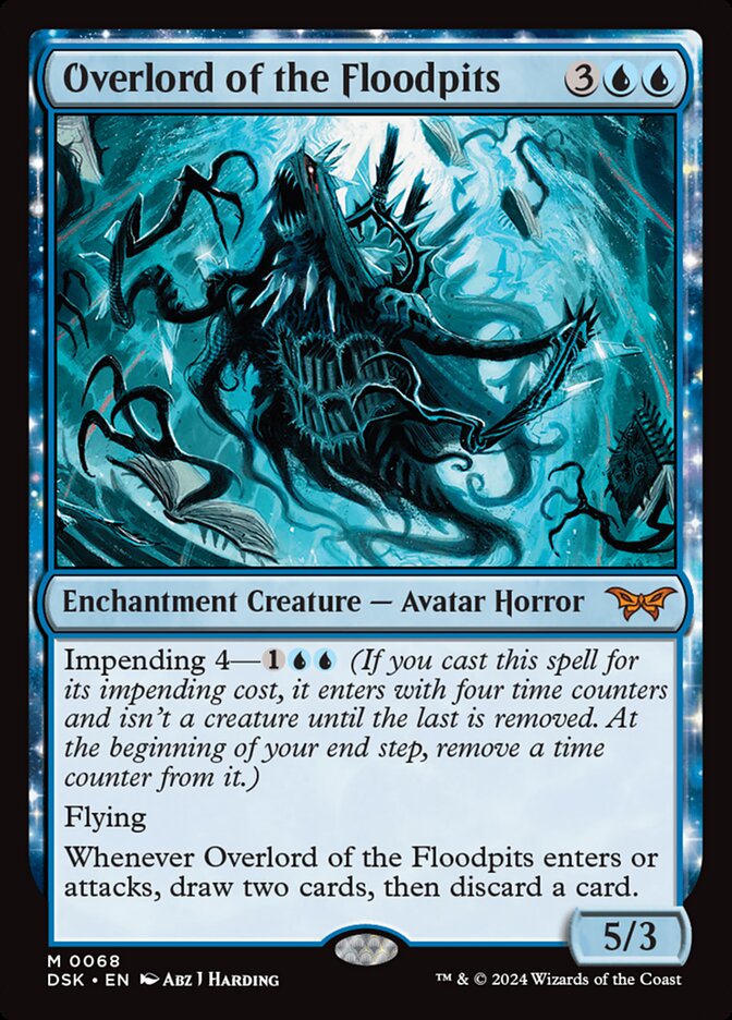 Overlord of the Floodpits (Duskmourn: House of Horror)  - Foil | Good Games North