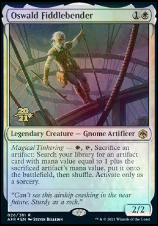 Oswald Fiddlebender [Dungeons & Dragons: Adventures in the Forgotten Realms Prerelease Promos] | Good Games North