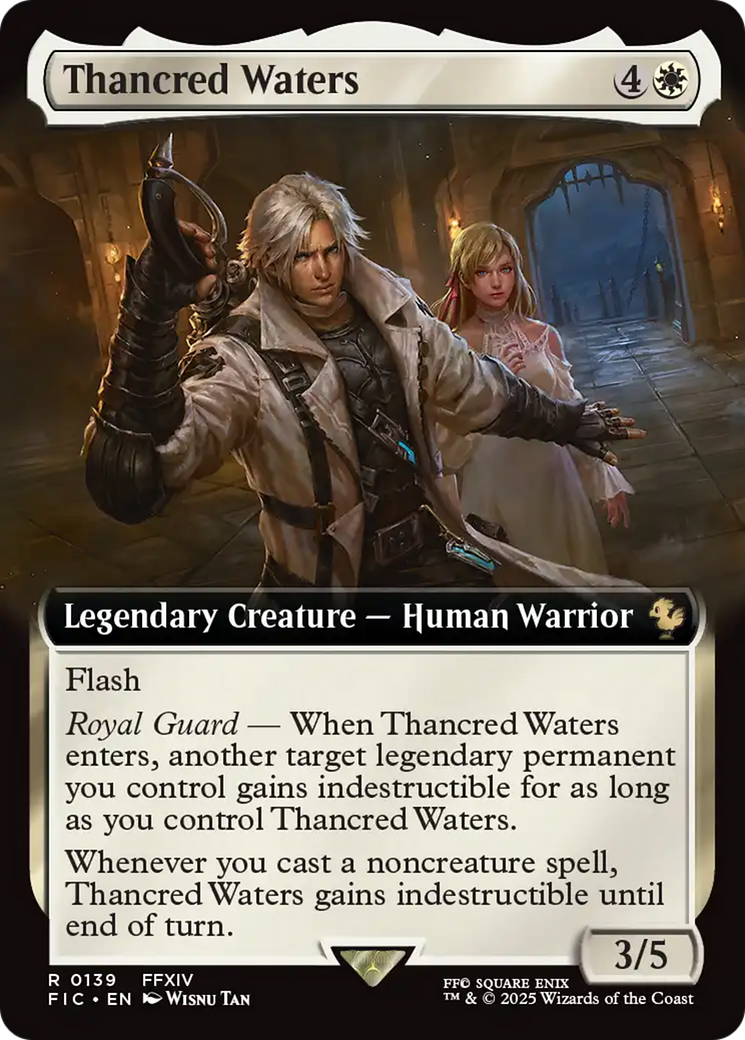 Thancred Waters (Extended Art) [FINAL FANTASY Commander] | Good Games North