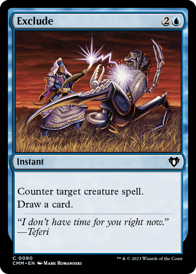 Exclude [Commander Masters] | Good Games North