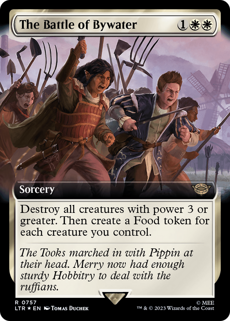 The Battle of Bywater (Extended Art) (Surge Foil) [The Lord of the Rings: Tales of Middle-Earth] | Good Games North