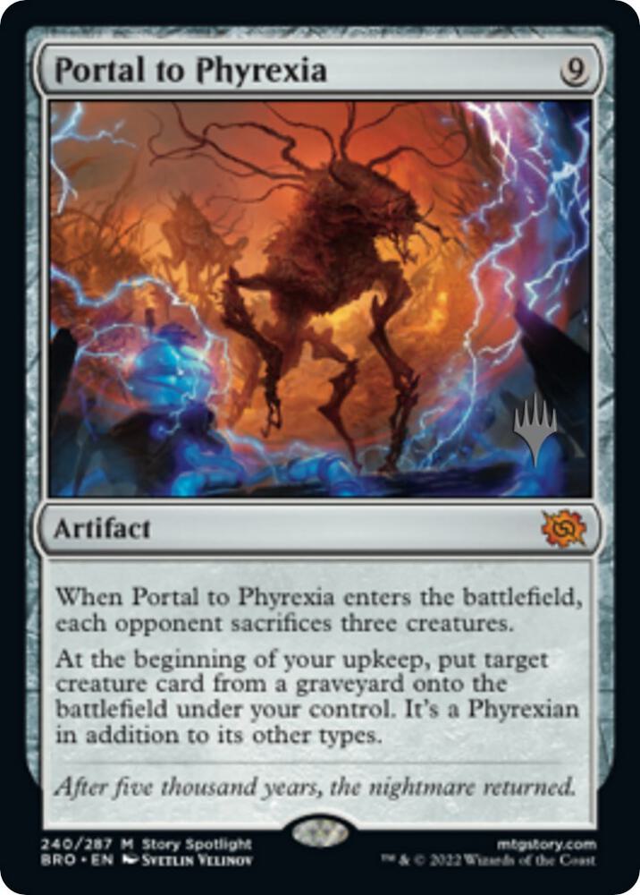 Portal to Phyrexia 240 (Promo Pack: The Brothers' War)  | Good Games North