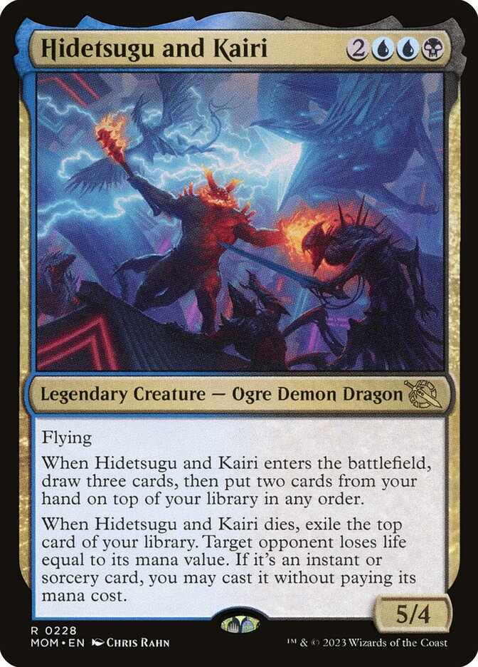 Hidetsugu and Kairi 228/291 (March of the Machine)  - Foil | Good Games North