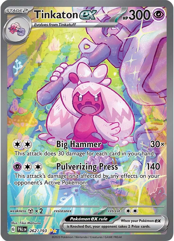 Tinkaton ex (262/193) [Scarlet & Violet: Paldea Evolved] | Good Games North