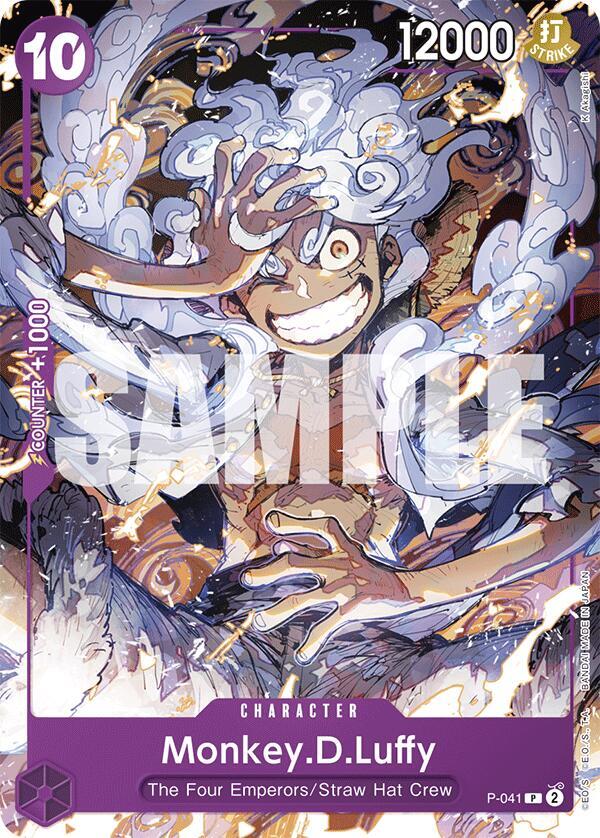 Monkey.D.Luffy P-041 (Starter Deck 18: PURPLE Monkey.D.Luffy)  | Good Games North