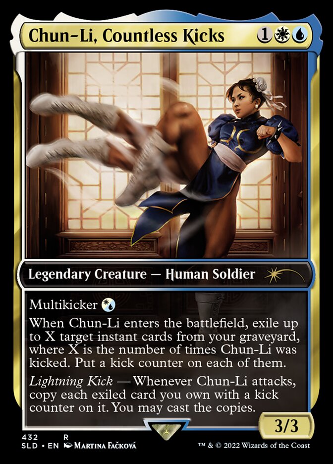 Chun-Li, Countless Kicks [Secret Lair Drop Series] | Good Games North