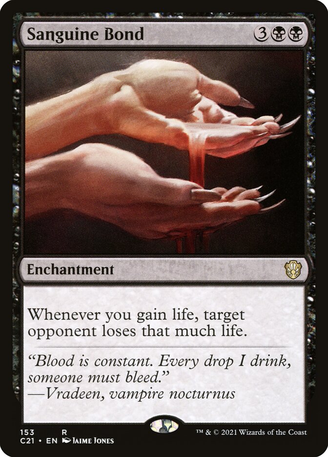 Sanguine Bond (Commander 2021)  | Good Games North