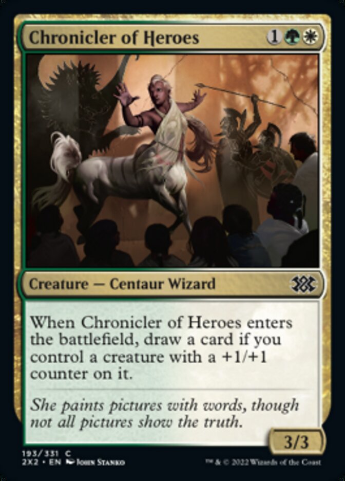 Chronicler of Heroes [Double Masters 2022] | Good Games North