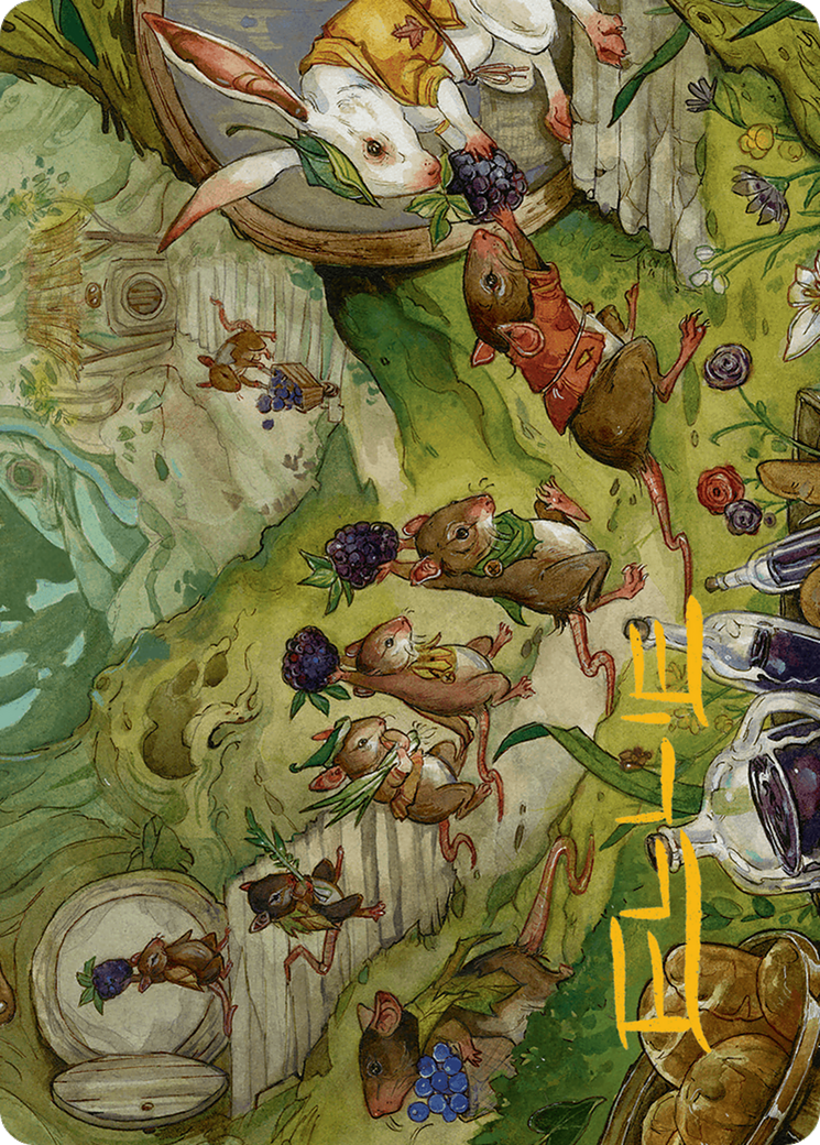 For the Common Good Art Card (43/54) (Gold-Stamped Signature) [Bloomburrow Art Series] | Good Games North