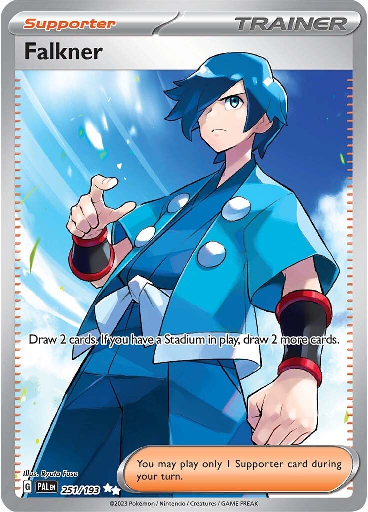 Falkner (251/193) [Scarlet & Violet: Paldea Evolved] | Good Games North