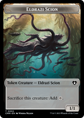 Eldrazi Scion // Drake Double-Sided Token [Commander Masters Tokens] | Good Games North