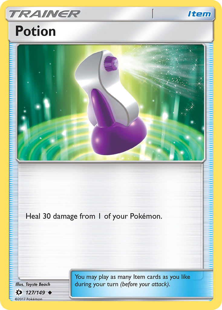 Potion (127/149) [Sun & Moon: Base Set] | Good Games North