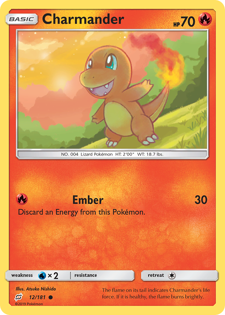 Charmander (12/181) [Sun & Moon: Team Up] | Good Games North