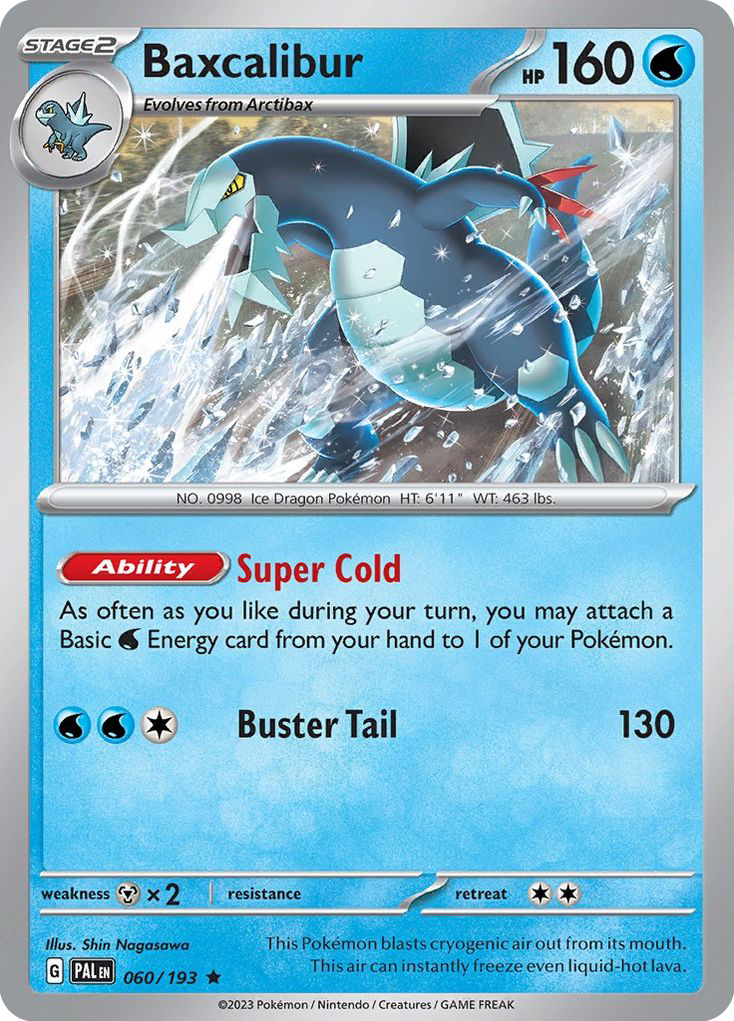 Baxcalibur (060/193) (Theme Deck Exclusive) [Scarlet & Violet: Paldea Evolved] | Good Games North