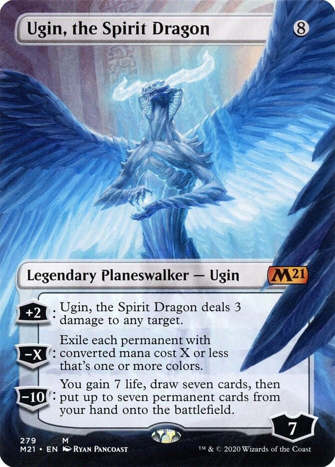 Ugin the Spirit Dragon Borderless (Core Set 2021)  | Good Games North