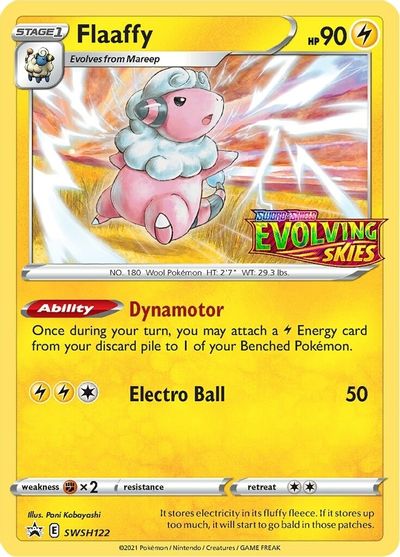 Flaaffy (SWSH122) (Prerelease Promo) [Sword & Shield: Black Star Promos] | Good Games North