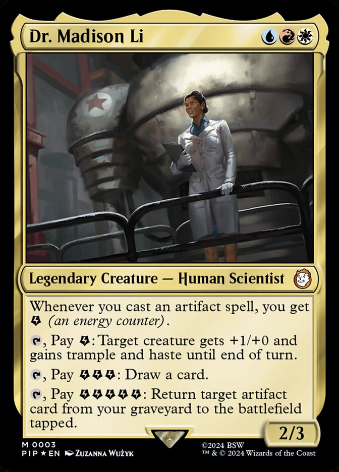 Dr. Madison Li 3/326 (Universes Beyond: Fallout)  - Foil | Good Games North